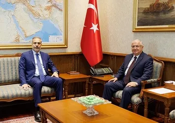 Bakan Fidan'dan diplomasi trafiği! Bakan Güler'i ziyaret etti