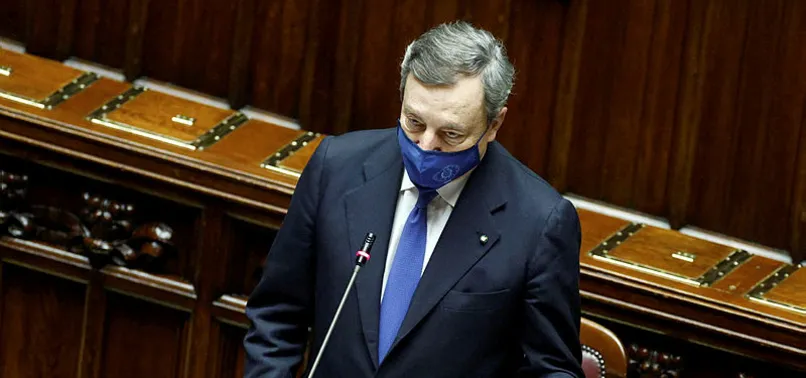 İtalya'da Mario Draghi hükümeti güvenoyu aldı