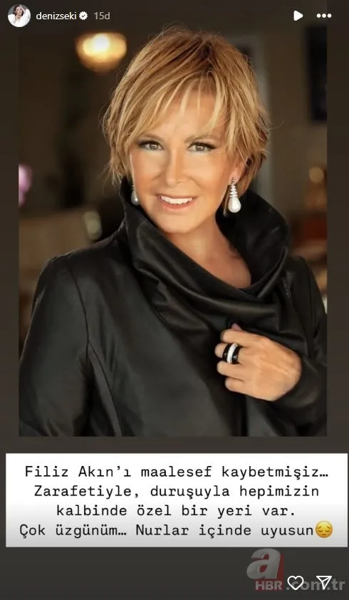 Yeşilçam'dan bir yıldız daha kaydı! Ünlülerden Filiz Akın'a taziye mesajları... 9