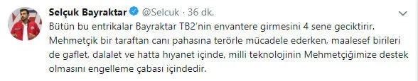 Selçuk Bayraktar’dan İHA’ların üretim aşamasıyla ilgili bomba açıklamalar