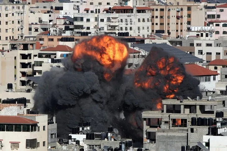 Son dakika | Katil devlet İsrail katliam için tüm gücünü seferber etti! Hamas’tan anında karşılık! Roketleri başlarına indirdiler