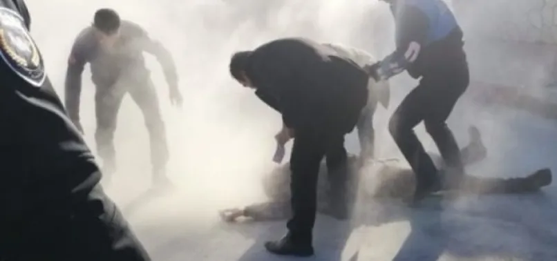 CHP'nin mağdur ettiği işçi kendini yaktı! CHP mağdur işçiyi provokasyon malzemesi yaptı