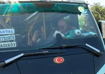İstanbul'da minibüslere denetim! Emniyet kemeri takmayan şoförden ilginç bahane: Göbeğim var!