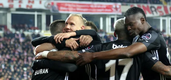 Beşiktaş Sivas’ta Burak Yılmaz’la kazandı