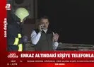 Tarım ve Orman Bakanı Bekir Pakdemirli İzmirdeki depremde enkaz altında kalan kişiyle telefonda konuştu