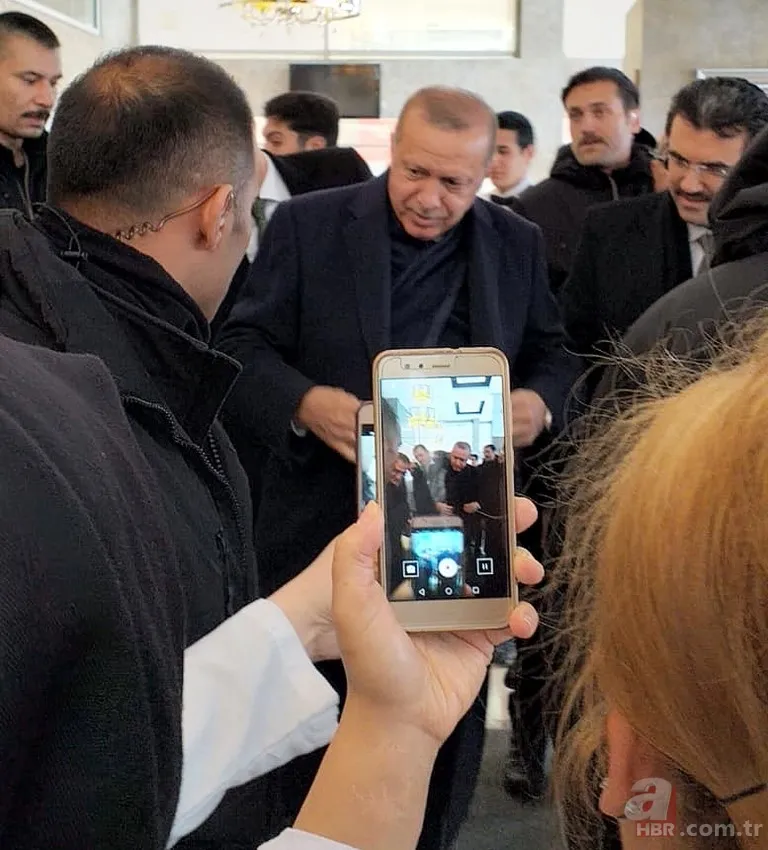 Başkan Erdoğan'a Erzurum'da sıcak karşılama 11