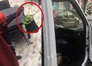 Aracının kapısını açınca şoke oldu