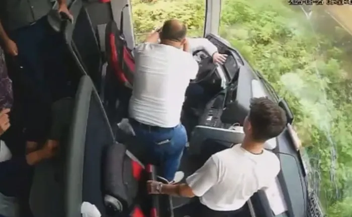 Otobüs kazasında yeni görüntüler ortaya çıktı: "Şoför rahatsızlandı, ikinci kaptan yetişemedi"