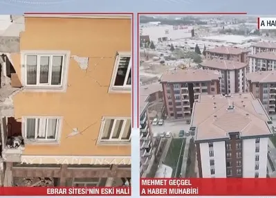 Ebrar Sitesi’nde binalar yükseldi