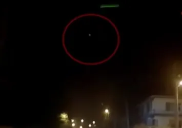 Ankara'da gökyüzünde gizemli anlar! Gören dönüp bir kez daha baktı