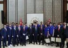 Başkan Erdoğan, Anadolu Efes takımını kabul etti