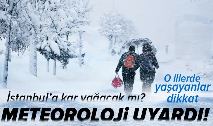 Meteoroloji'den son dakika hava durumu açıklaması! Yoğun kar uyarısı! İstanbul'a kar yağacak mı? | 26 Mart 2021 hava durumu