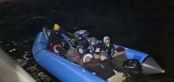 Ayvalık’ta kaçak göçmen operasyonu: 45 kişi kurtarıldı