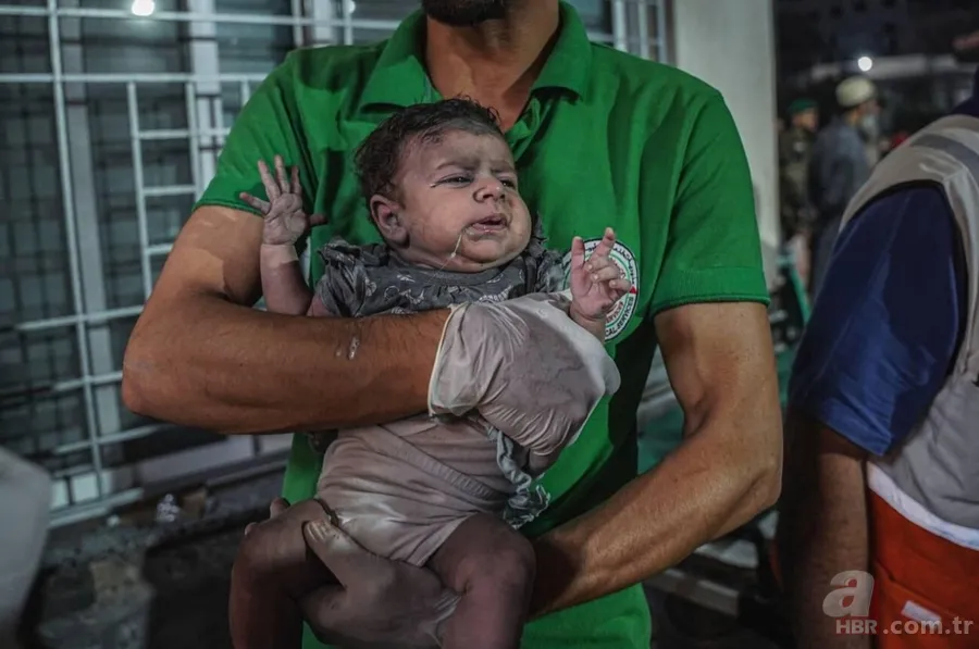 İsrail'den sivil Filistinlilere katliam! Çocuklara bombalarla saldırı! Bu sabah Gazze'den gelen görüntüler kahretti 3