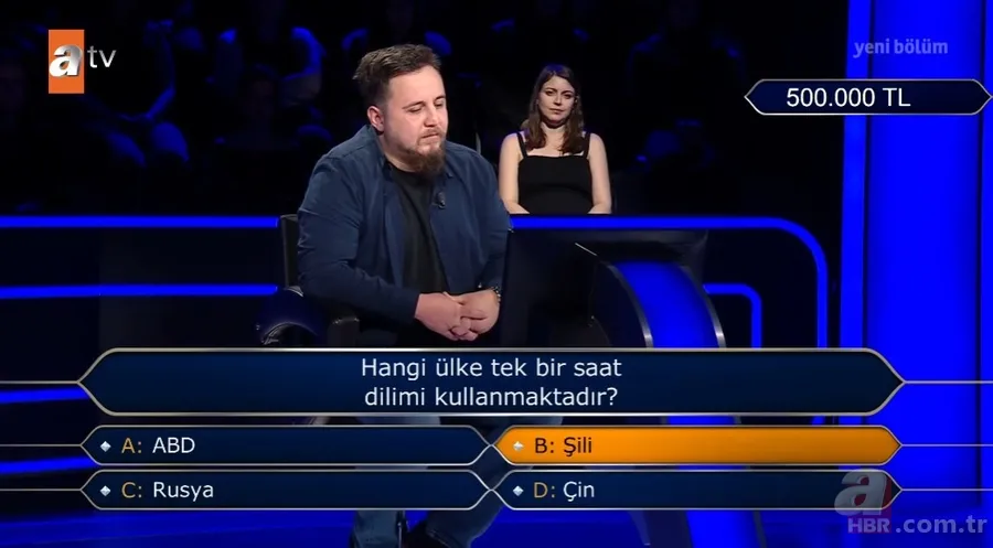 Milyoner'de 500 bin TL'lik soru ekrana kilitledi! Yaptığı ters köşeyle büyük riske girdi 12