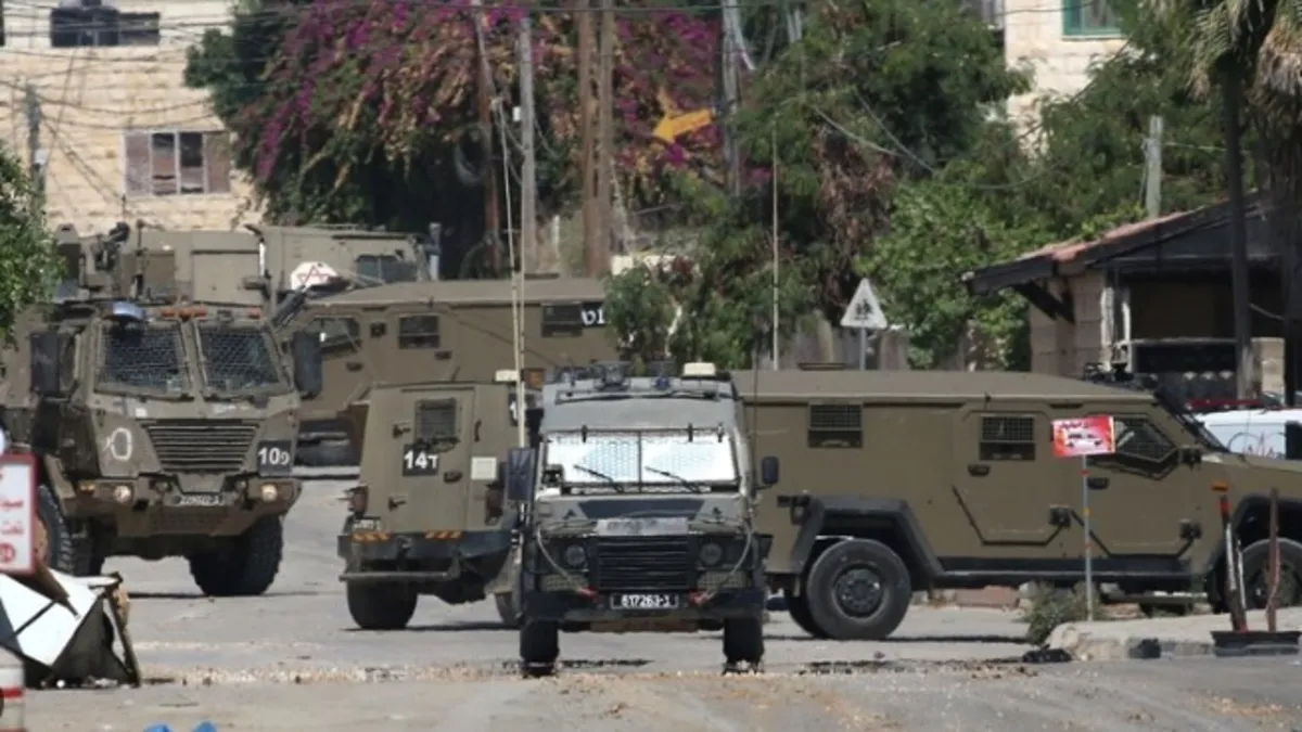 Terör ordusundan Batı Şeria'da kanlı baskın! Çok sayıda yaralı var