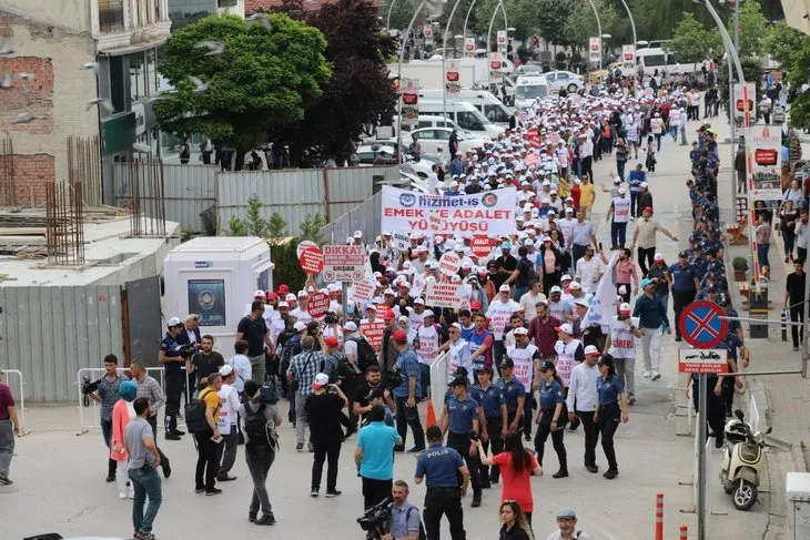 CHP’nin işçi kıyımı sonrası Emek ve Adalet Yürüyüşü başladı