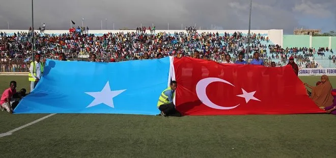 Somali’de Recep Tayyip Erdoğan tezahüratı