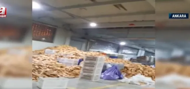 Ankara Büyükşehir Belediyesi ABB Halk Ekmek Fabrikası’ndan skandal görüntüler!