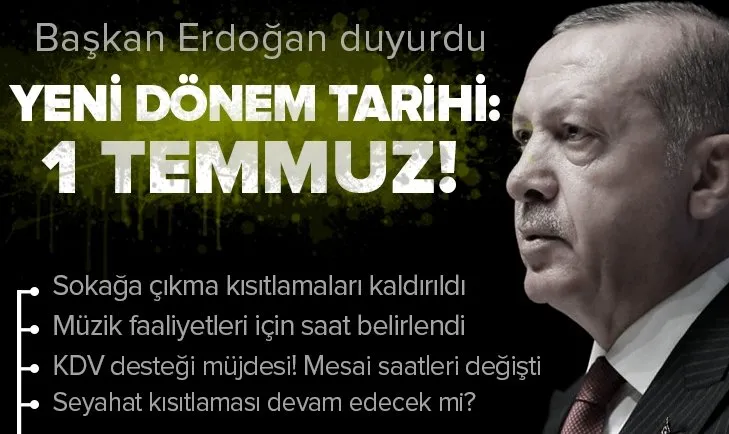Kabine toplantısı sonrasında Başkan Recep Tayyip Erdoğan'dan son dakika açıklamaları! Pazar kısıtlaması kalktı mı? Kısıtlama saatleri değişti mi? Maske kullanımı zorunlu mu?