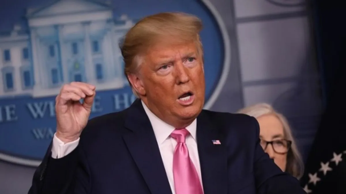 "Tesis vurulmadı" haberleri Trump'ı kızdırdı! "Derhal kovun"