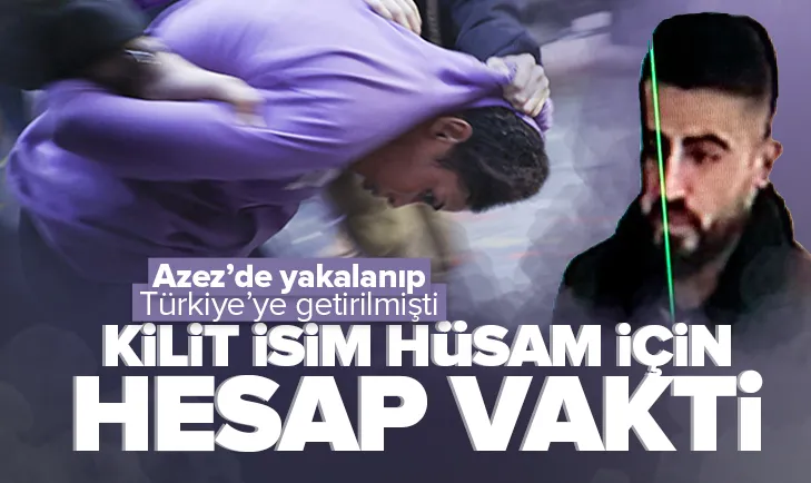 Terörist Hüsam tutuklandı