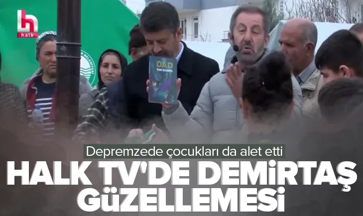 Halk TVden Selahattin Demirtaş güzellemesi!