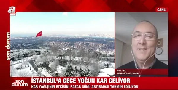 İstanbullulara A Haber canlı yayınında müjdeyi verdi! "Doya doya kartopu oynayacaklar" - 3