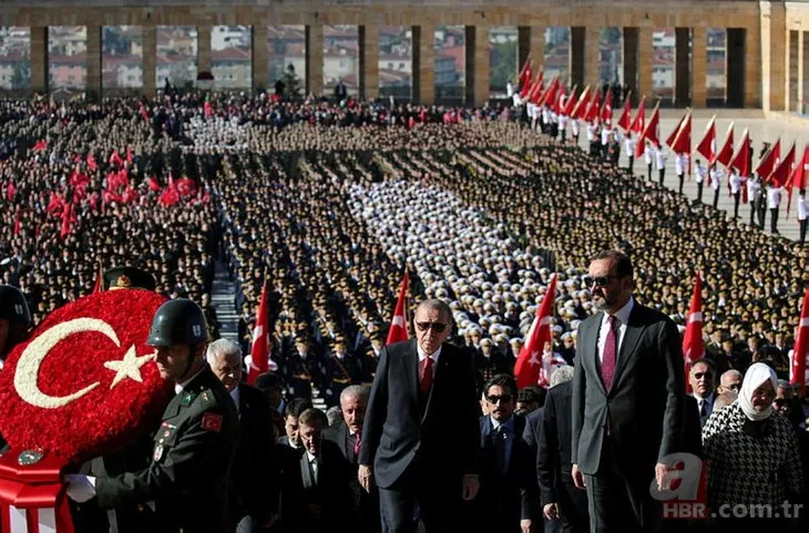 İşte Başkan Erdoğan’ın Anıtkabir ziyaretinden fotoğraflar...
