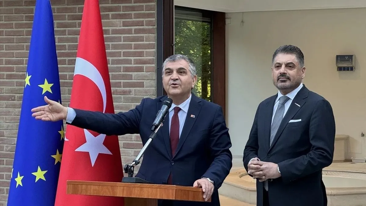 Brüksel'de Dijital çağda AB-Türkiye işbirliği konulu resepsiyon düzenlendi