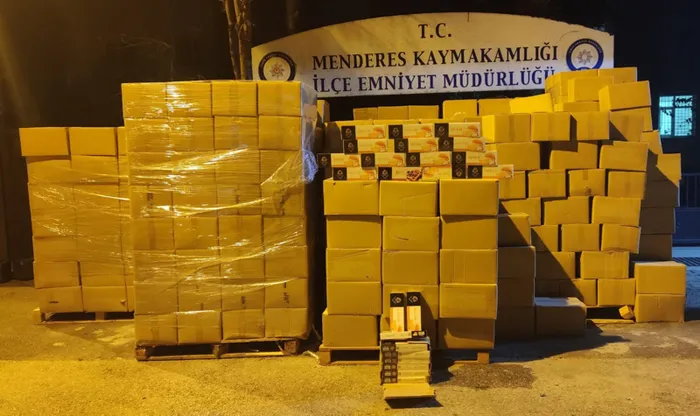 İzmir’de 10 ton kaçak tütün ele geçirildi! Tam 4 milyon lira değerinde - 3