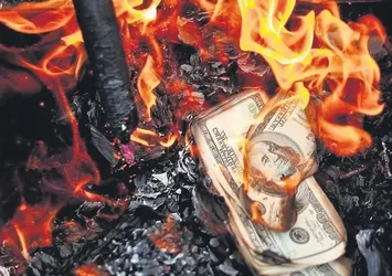 ABD'nin PKK'ya verdiği milyonlarca dolar yandı