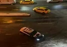 İstanbul’da yollar buz pistine döndü!