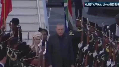 Başkan Erdoğan Güney Afrika’da