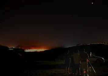 Bitlis'te "Kanlı Ay" tutulması nefes kesti