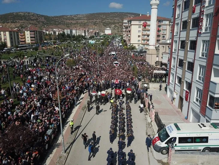 Şehitlerimize veda