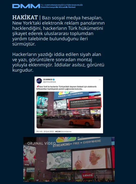depremle-ilgili-dezenformasyon-bulteni-yayimlandi-jandarma-turk-bayragini-indirmeye-calisti-iddialari-yalanlan-1677494955940.jpg Depremle ilgili Dezenformasyon Bülteni yayımlandı! "Jandarma Türk bayrağını indirmeye çalıştı" iddiaları yalanlandı - 4