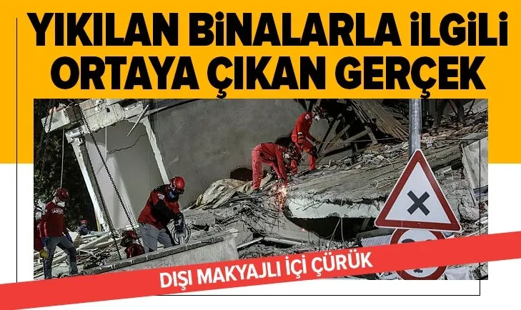 İzmir'de yıkılan binalarla ilgili ortaya çıkan gerçek!