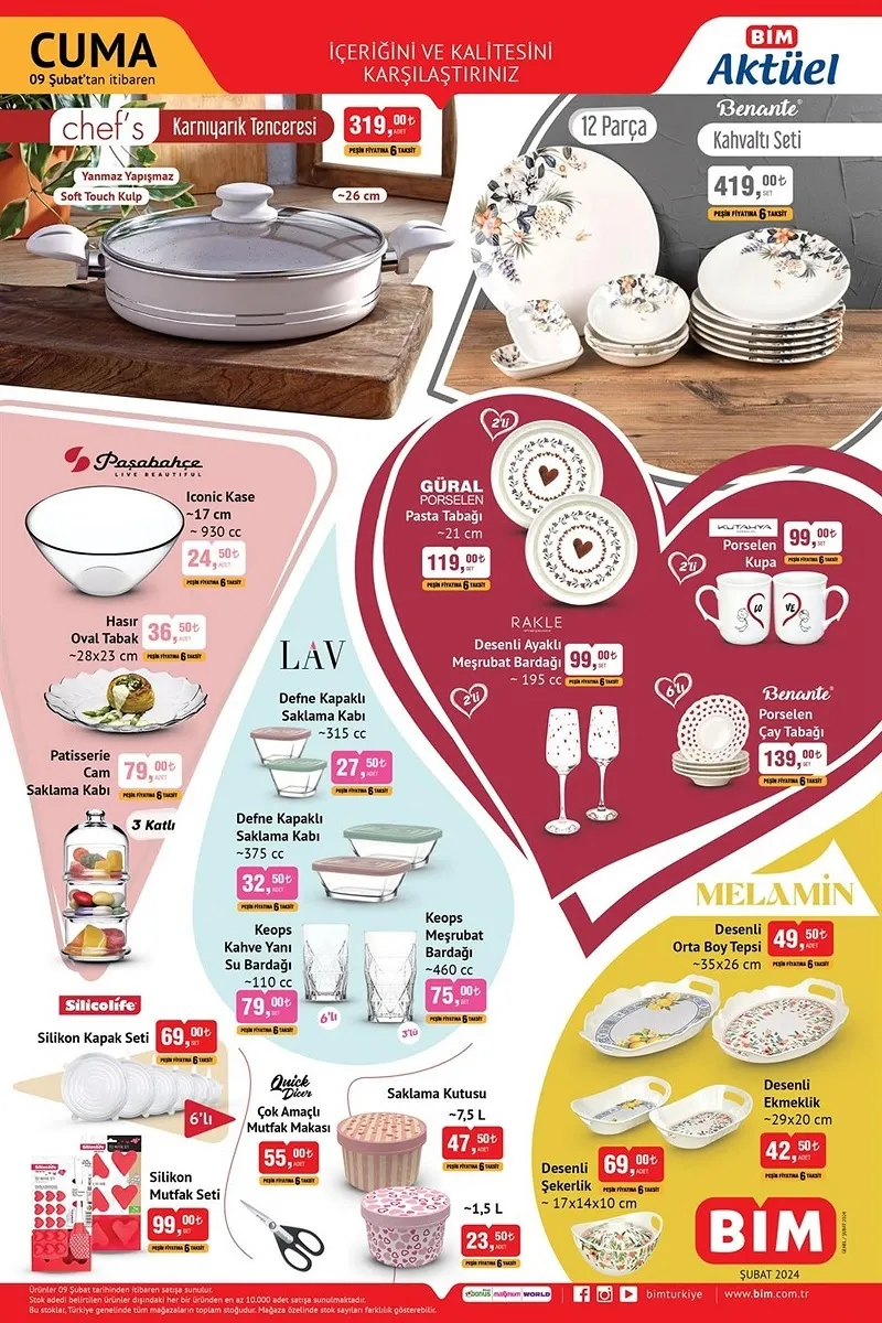 16 Şubat BİM aktüel ürünler kataloğu yayınlandı! Bu BİM indirim afişinde hangi ürünler ucuza satılacak?