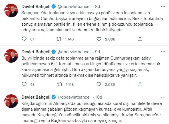 MHP Lideri Devlet Bahçeli’den flaş Ekrem İmamoğlu açıklaması: Senaryosu önceden yazılmış operasyon