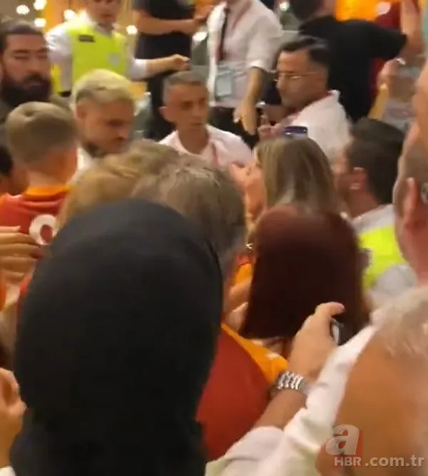 Mauro Icardi'nin görüntüsü olay oldu! Taraftara kafa mı attı? 4