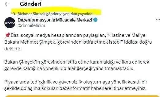 chp-yandaslarindan-ekonomi-yonetimine-sabotaj-cabasi-masa-basi-yalanlarla-mehmet-simseki-hedef-aldilar-1724306665599.jpeg Bakan Şimşek de hakkında çıkan istifa iddialarının yalanlamasını paylaştı