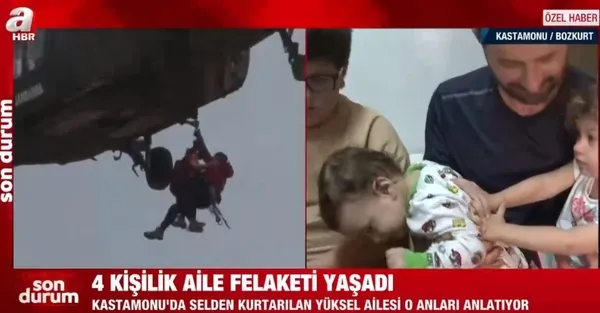 selde-helikopter-ile-kurtarilan-vatandaslar-dehset-anlarini-anlatti-1628950251586.jpg 4 kişilik aile felaketi yaşadı | Kastamonu'da selden kurtarılan Yüksel Ailesi o anları anlattı - 1