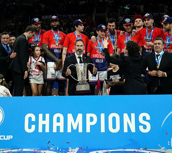 Bahçeşehir Koleji FIBA Erkekler Avrupa şampiyonu oldu!