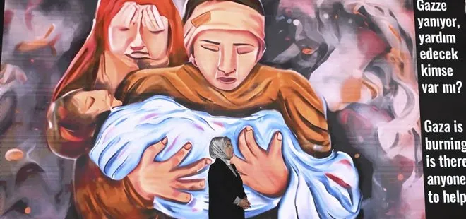 İstanbul’da ’Kurşun Geçirmez Düşler: Gazzeli Çocuk Ressamlar Sergisi’ | Emine Erdoğan: Türkiye Gazze için yoğun çaba harcıyor