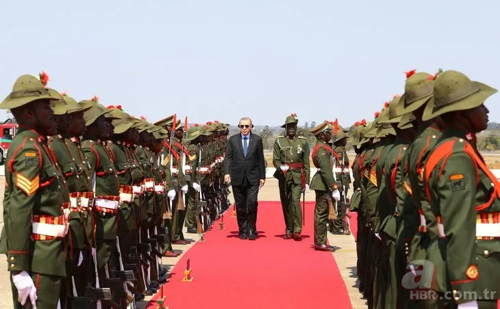 Cumhurbaşkanı Erdoğan, Zambiya’da
