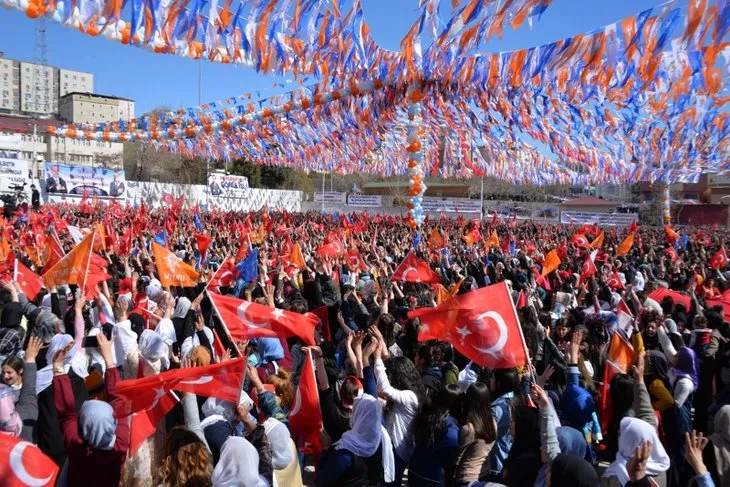 Başkan Erdoğan'a Şırnak'ta sevgi seli