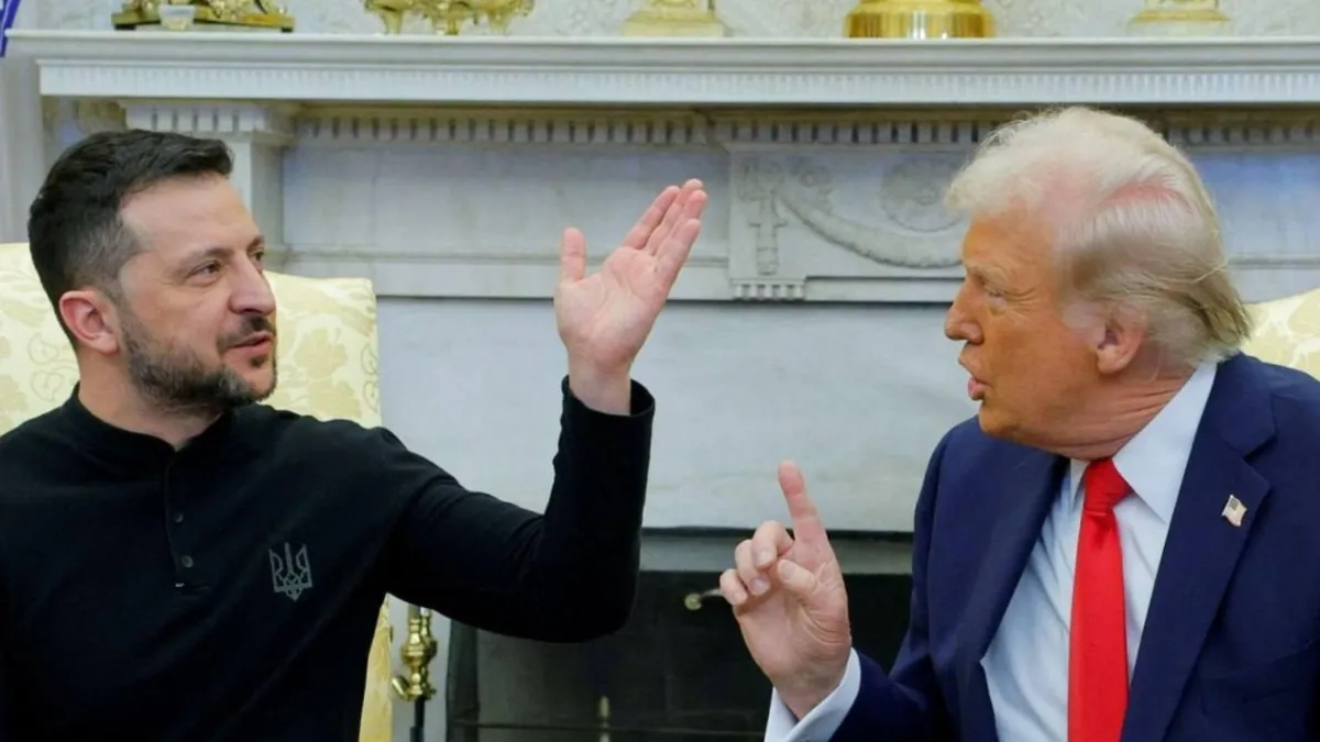 Zelenskiy'e Beyaz Saray'da Trump azarı!