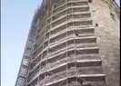 Galatanın restorasyon çalışmalarına Ebabil kuşları için ara verildi