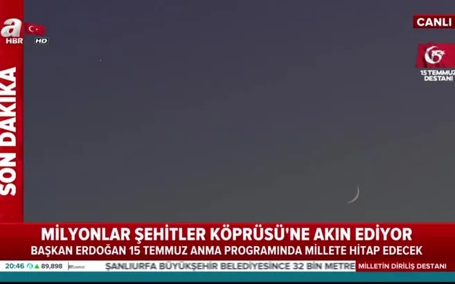 Gökyüzü şehitlere selam durdu!